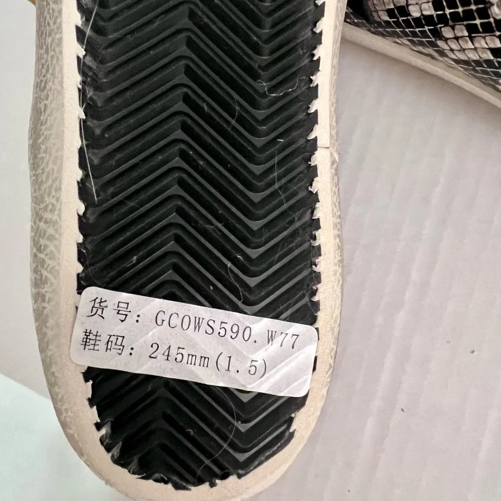 COPY - Snake Skin Sneakers 8 - Picture 3 of 3